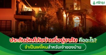 ประกันอัคคีภัยบ้าน